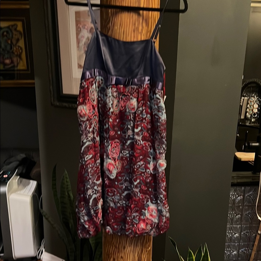 Alannah Hill Red Spaghetti Strap Cocktail Sundress